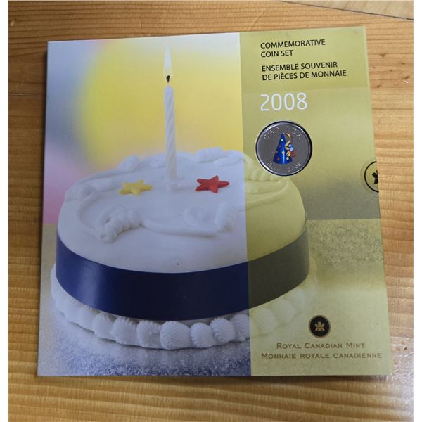 RCM 2008  Birthday Commemorative Coin Set