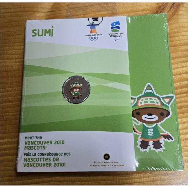 RCM “Sumi” Meet the Vancouver 2010 Mascots Coin