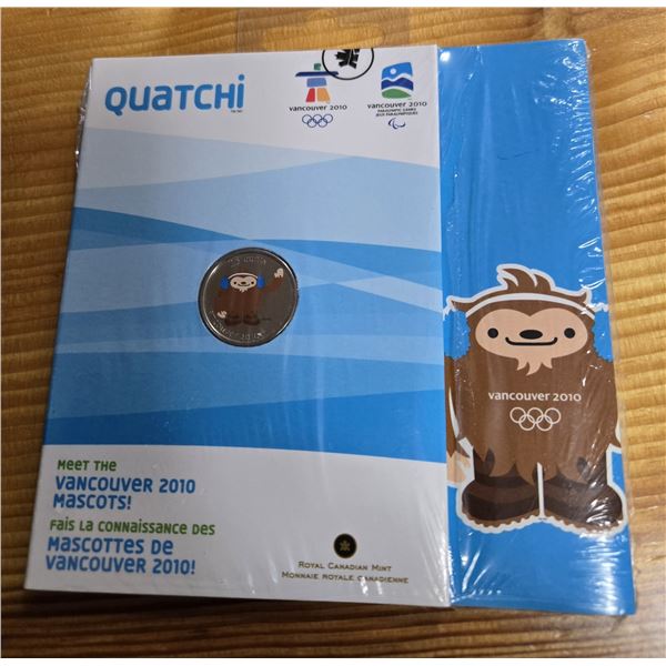 RCM “Quatchi” Meet the Vancouver 2010 Mascots Coin