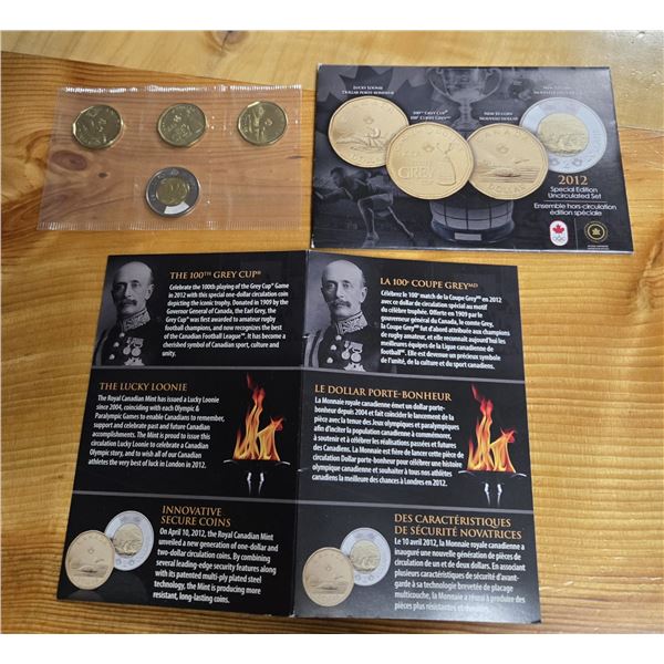 RCM 2012 CFL Commemorative Coin Set