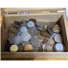 Image 3 : Box of Foreign Coins and Tokens.