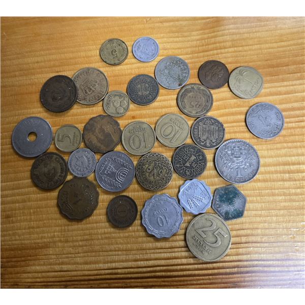 Lot of Older European Coin.