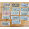Image 2 : Lot of Fourteen Older Canadian Banknotes