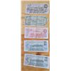 Image 8 : Lot of Fourteen Older Canadian Banknotes