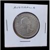 Image 2 : 1961 Australian Florin Silver Coin