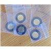 Image 1 : Five Uncirculated 2022 Black Toonie Coins