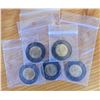 Image 2 : Five Uncirculated 2022 Black Toonie Coins