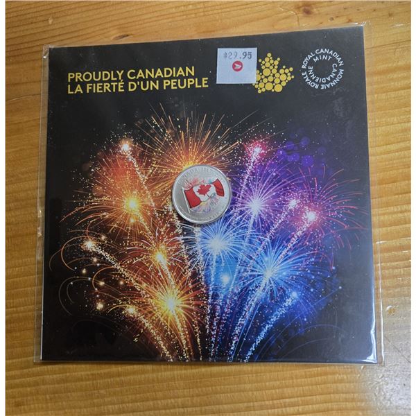 RCM 2017 Fine Silver “Proudly Canadian” Coin.