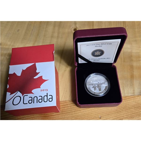 RCM 2013 Fine Silver “Hockey” Coin.