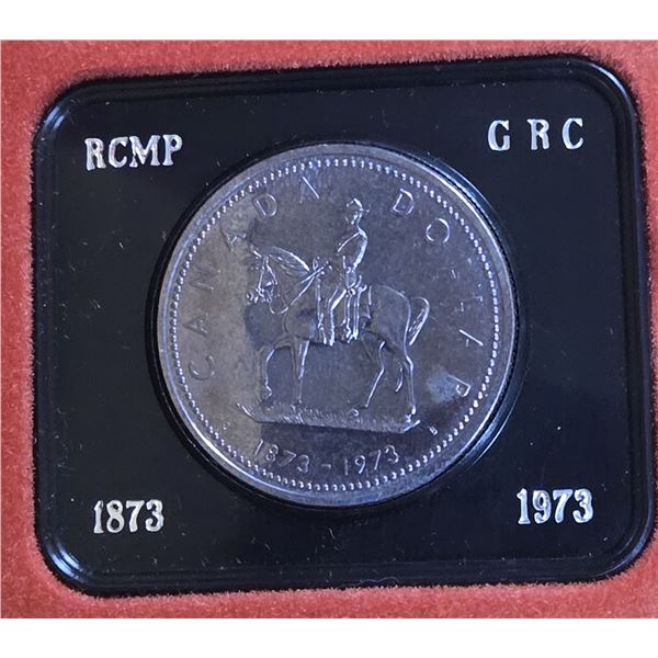 RCM 1973 Silver RCMP Commemorative Coin.