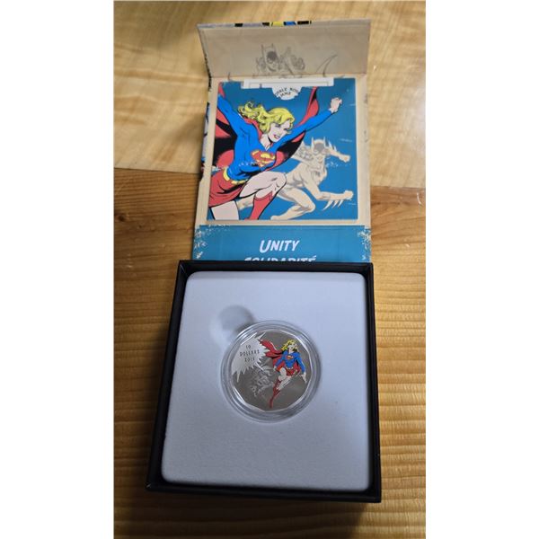 RCM 2015 Fine Silver “DC Comics Originals: Unity” Colored Coin.