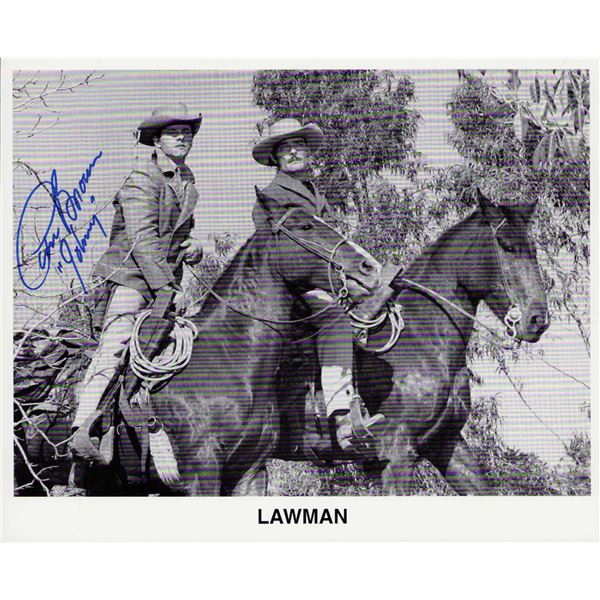 Peter Brown signed photo Lawman