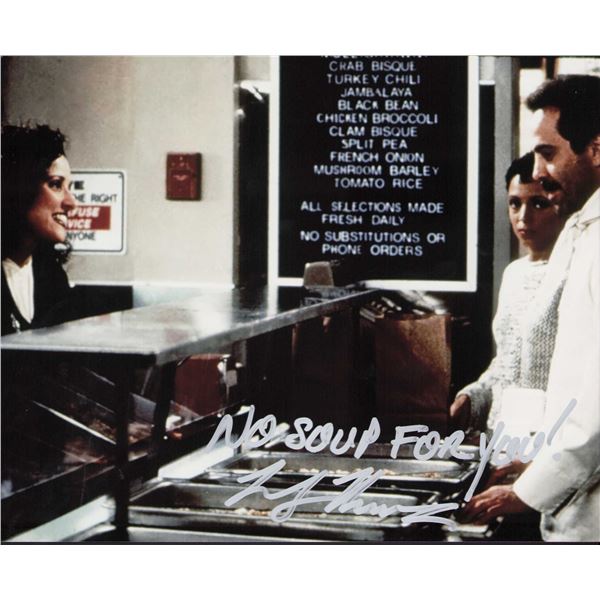 Larry Thomas signed photo Seinfeld