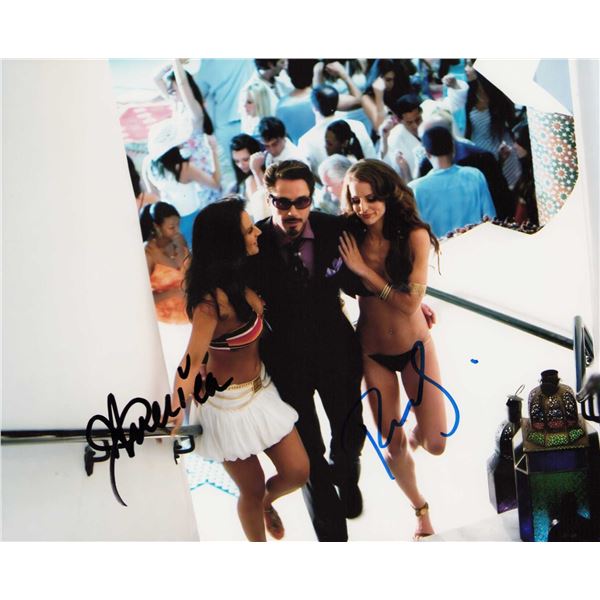 Robert Downey Jr/America Olivo signed photo Iron Man