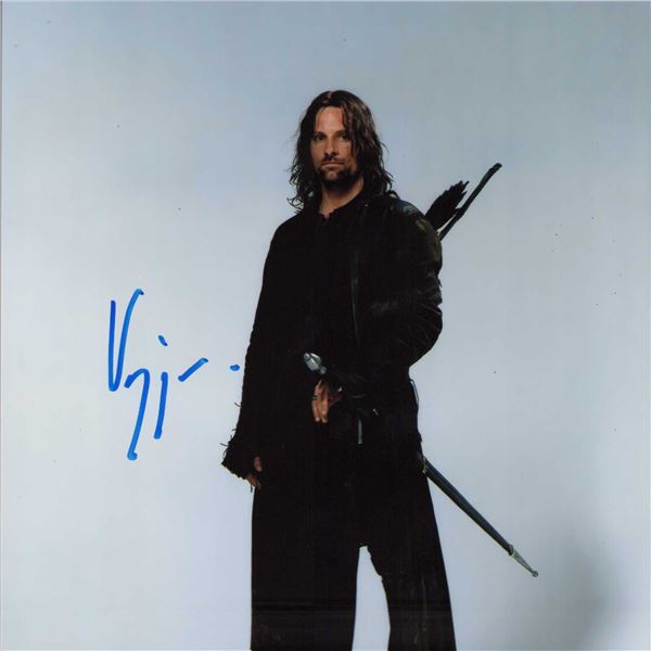 Viggo Mortensen signed photo
