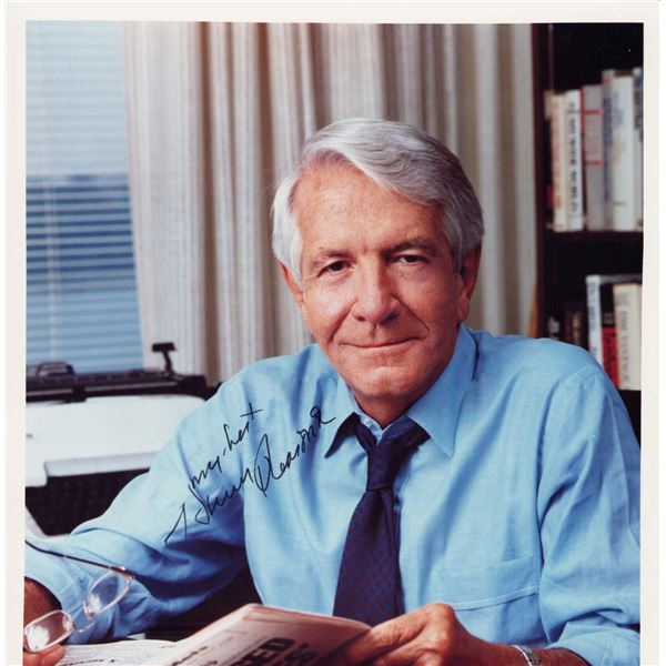 Harry Reasoner signed photo