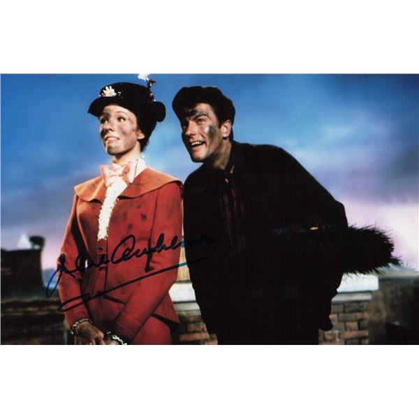 Julie Andrews signed photo Mary Poppins