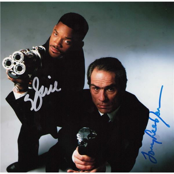Tommy Lee Jones/Will Smith signed photo
