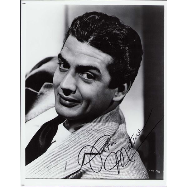 Victor Mature signed photo