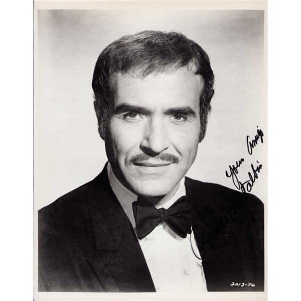 Ricardo Montalban signed photo