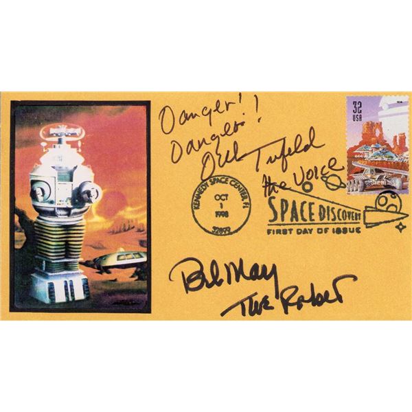 Bob May/Dick Tufeld signed FDC