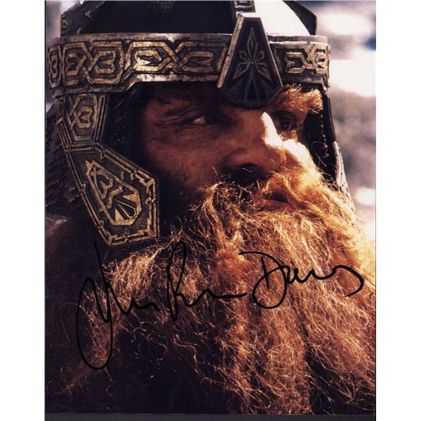 John Rhys Davies signed photo