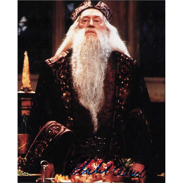 Michael Gambon signed photo Harry Potter