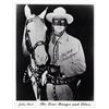 Image 1 : John Hart signed photo Lone Ranger