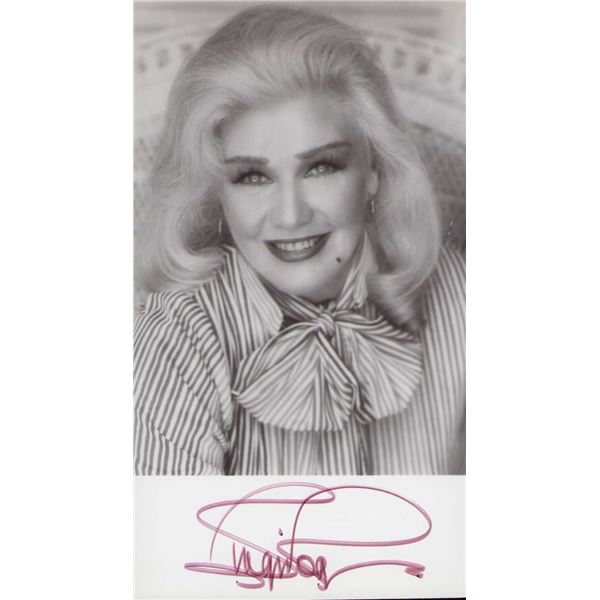 Ginger Rogers signed photo