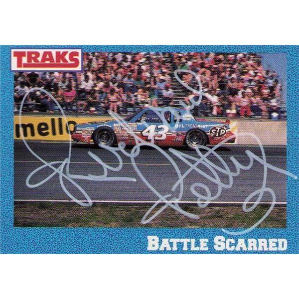 Richard Petty signed card