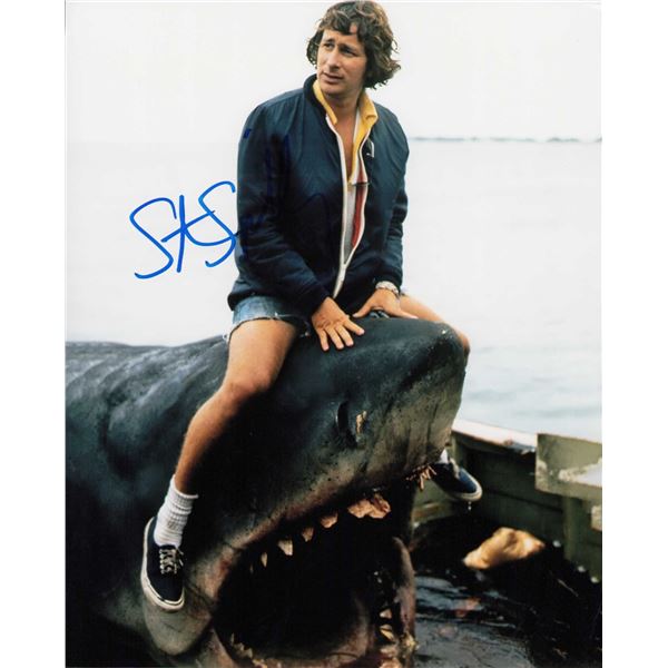 Steven Spielberg signed photo Jaws