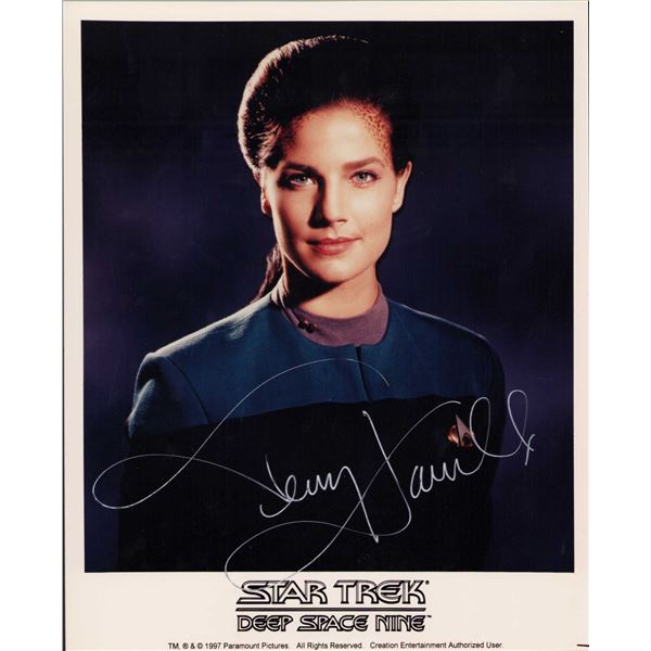 Terry Farrell signed photo Star Trek
