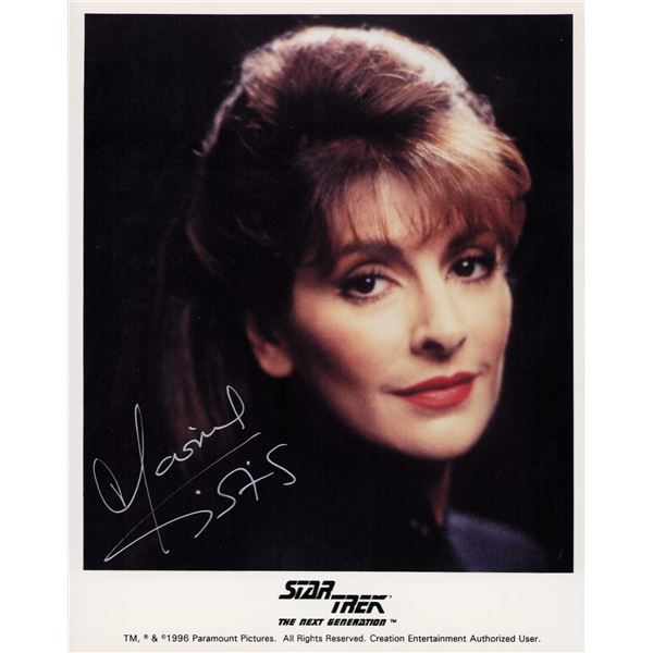 Marina Sirtis signed photo Star Trek