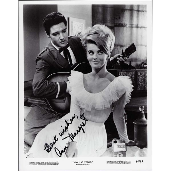 Ann Margaret signed photo