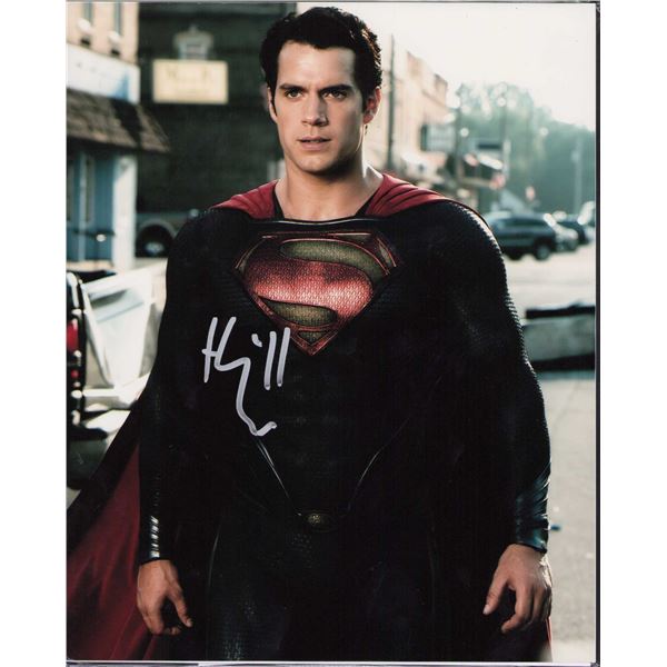 Henry Cavill signed photo Superman