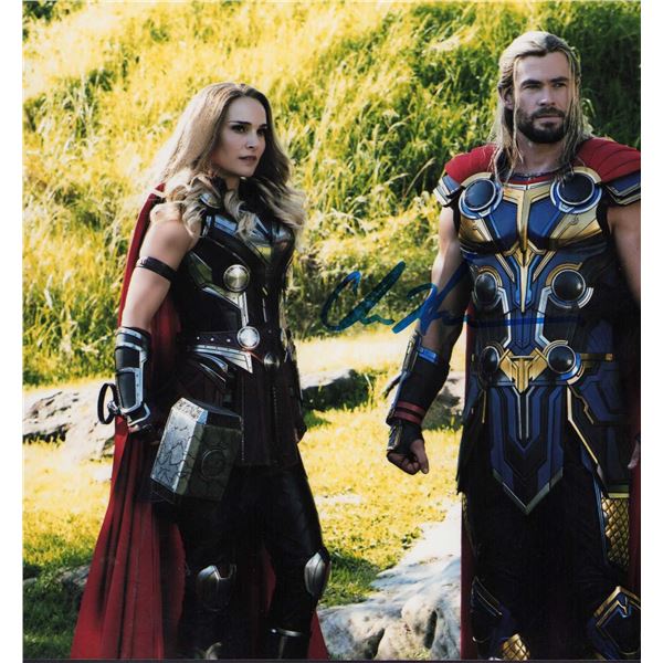 Chris Hemsworth signed photo Thor