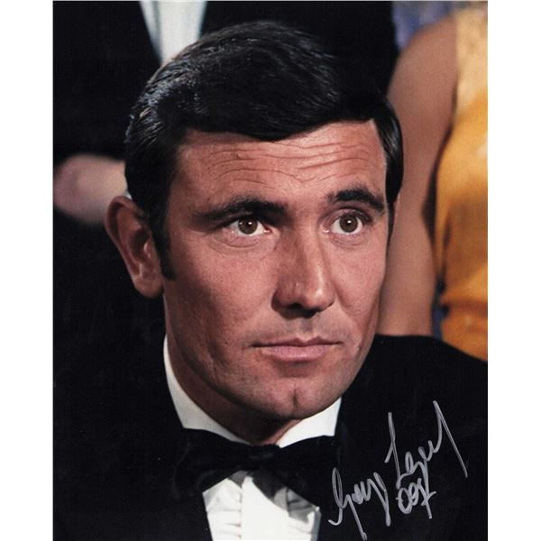 George Lazenby signed photo James Bond