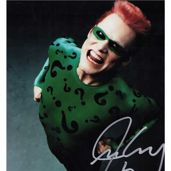 Jim Carey signed photo Ridler