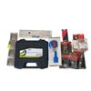 Image 1 : Group of Misc Supplies Including - Air Sander, Trim Removal Tool Set, x4 Cut of Wheel (3"x1/32"x3/8"
