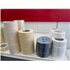 Image 2 : 2 Shelves of Various Tape, 3M White Making Paper, 3M Trim Masking Tape, 3M Seam Sealer Tape, Etc.