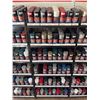 Image 1 : 6 Tier Shelf of Perfect Match Premium Automotive Paint Various Colours (Shelf Included Approx. 57in 