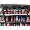 Image 3 : 6 Tier Shelf of Perfect Match Premium Automotive Paint Various Colours (Shelf Included Approx. 57in 