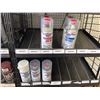 Image 3 : 6 Tier Shelf of Various Nason Gloss White/Black/Gray/Beige & 2k Max Spray Various Colours (Shelf Inc