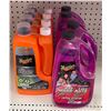 Image 1 : Group of x4 Car Wash Soap and  x4 Wash & Wax