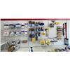 Image 1 : Wall full of polishing pads, brooms, shammys, surface prep and more