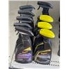 Image 1 : Group of 9 bottles of cleaner