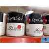 Image 3 : Opti-Color 1 quart approx. 25 cans assorted color paint