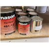 Image 3 : 9 - Nason Ful-Poxy cans