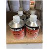 Image 2 : 10 - Nason Ful-Poxy cans various sizes
