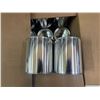 Image 3 : 4 cases (144pcs) 1 quart empty paint tins new